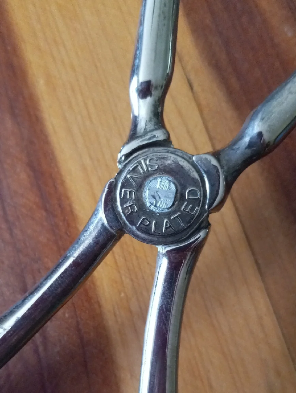 Vintage Silver-plated Serving Tongs